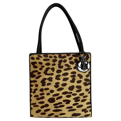 cheetah print christian dior bag|1999 Lady Dior cheetah.